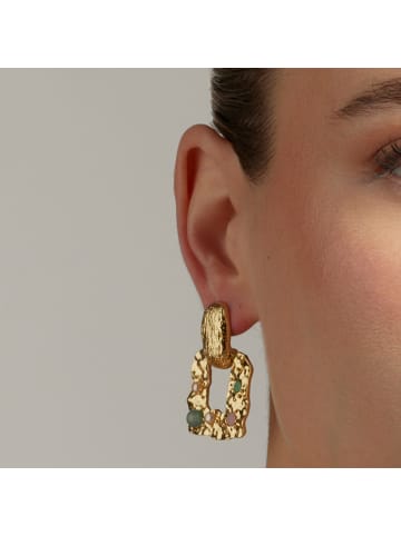 Luxenter Ohrringe Paile aus 18 Karat Gelbgold – PAILE
