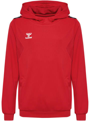 Hummel Hummel Hoodie Hmlauthentic Multisport Unisex Kinder Atmungsaktiv Feuchtigkeitsabsorbierenden in TRUE RED