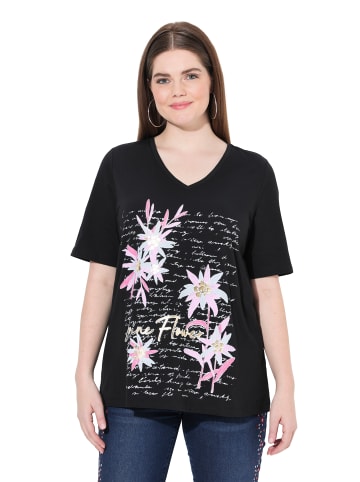 Ulla Popken Shirt in schwarz
