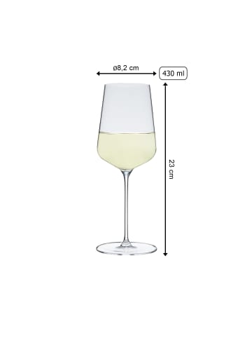 Spiegelau 2er Set Weißweingläser Definition 430 ml in transparent