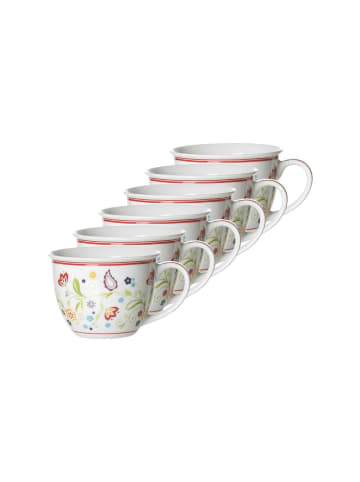 Ritzenhoff & Breker 6er Set Jumbotassen Shanti in Bunt – 350 ml in bunt