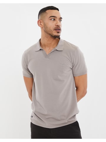Threadbare Poloshirt in zinc
