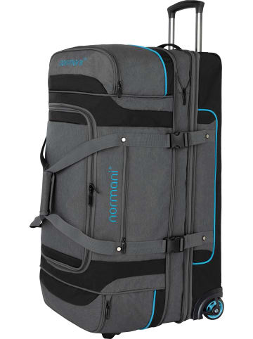 normani Reisetrolley 120-150 L Gigaro in Grau/Blau