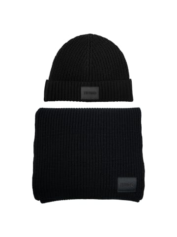 HUGO Mütze in Schwarz