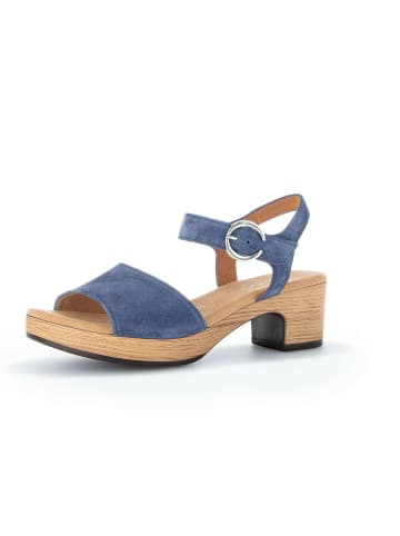Gabor Plateau Sandalen in blau