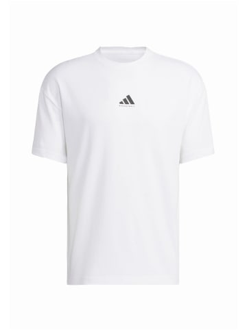 adidas adidas T-Shirts in white/black