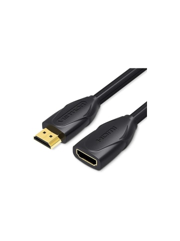 Vention HDMI-Verlängerungskabel, 1 m, 4K 30Hz Schwarz in Schwarz