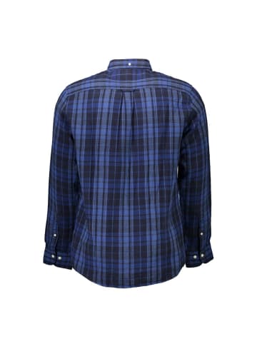 Gant Blau Baumwolle Herren Hemd