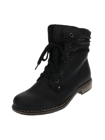 rieker Schnürstiefel in Schwarz