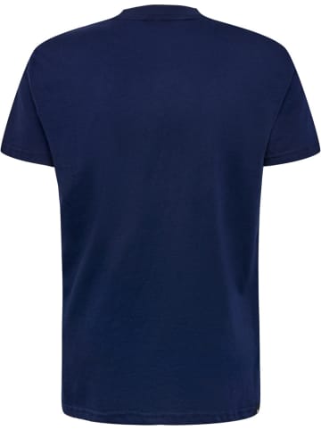 Hummel T-Shirt "Hmlmover Cotton T-Shirt S/S" in Blau