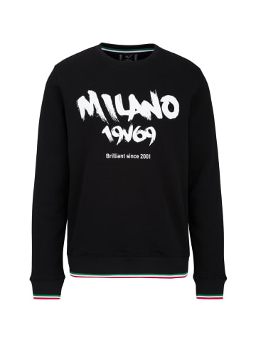 19V69 Italia by Versace Sweatshirt Ernesto in schwarz