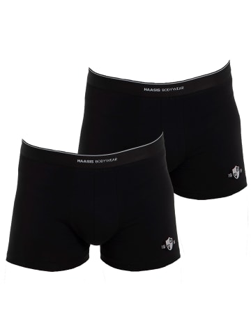 Haasis Bodywear 2er-Set: Pants in schwarz