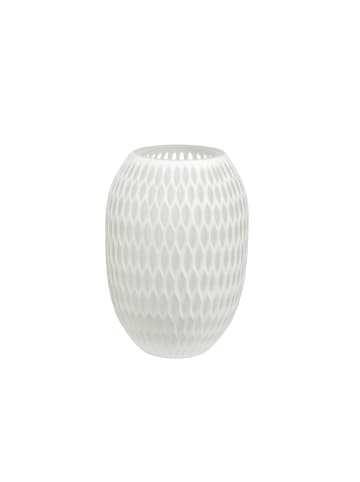 Goebel Vase " White Carved " in Antikweiss