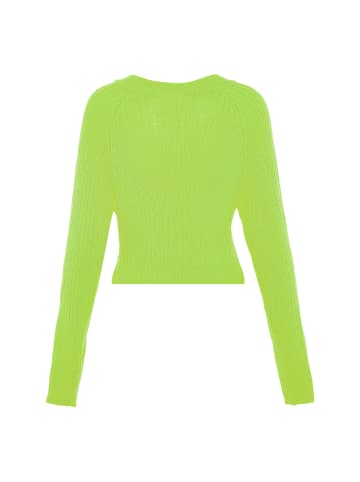 myMo Pullover in LIMETTE