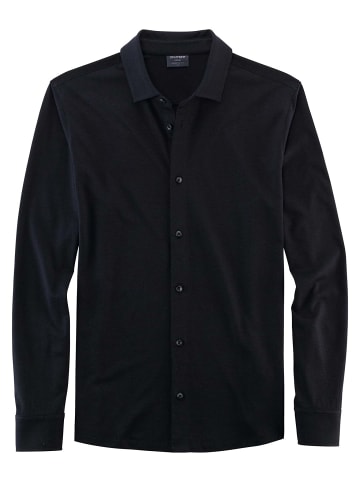 OLYMP  Langarm Business Hemd für Herren in schwarz