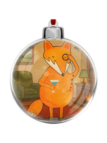 Mr. & Mrs. Panda Weihnachtsbaumschmuck Fuchs Lord Design ohne Sp... in Weiß