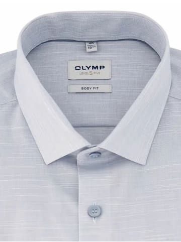 OLYMP Langarm Business Hemd für Herren in blau