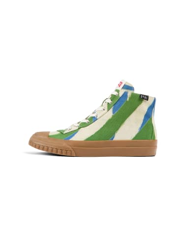 Camper Sneaker " Camaleon 1975 " in Grün / Blau / Weiss