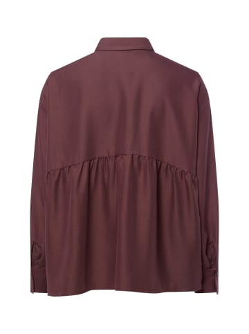IPURI Bluse Nora in bordeaux - 0003
