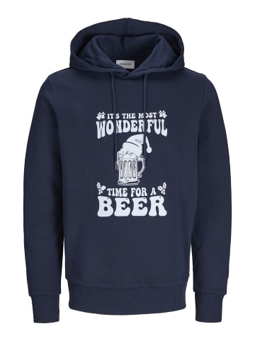 Jack & Jones Kapuzenpullover in Sky Captain