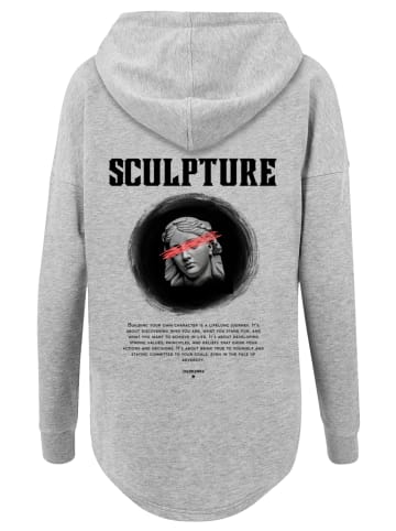 F4NT4STIC Oversized Hoodie SCULPTURE HOODIE in grau