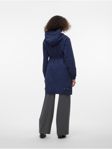 Vero Moda Langer Parka in Navy Blazer
