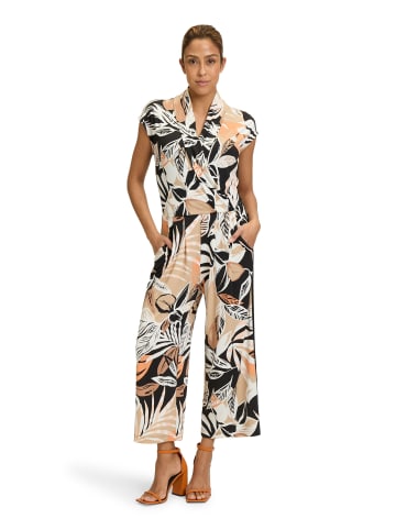 Betty Barclay Jumpsuit mit Eingrifftaschen in Schwarz/Braun