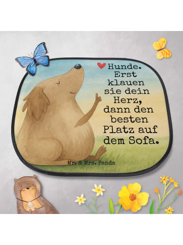 Mr. & Mrs. Panda Sonnenschutz Autoscheibe Hund Liebe Design mit ... in Weiß