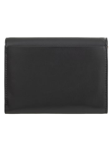 DuDu Honduras Geldbörse Leder 10 cm in schwarz