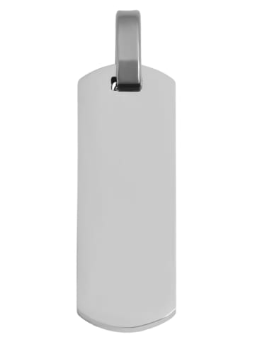 Adeliás Unisex Anhänger aus Edelstahl in silber