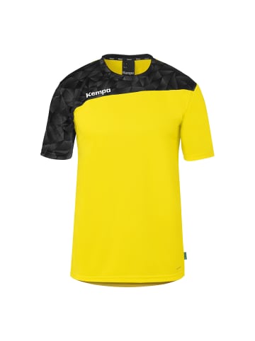 Kempa Trainings-T-Shirt Athletics 29 in limonengelb/schwarz