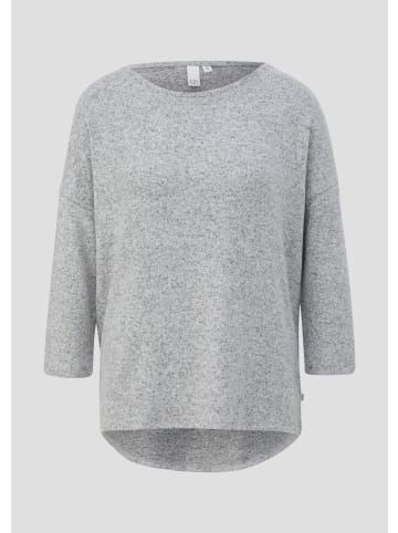 QS T-Shirt in 9400_grau meliert