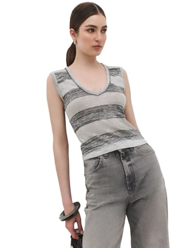 Alexa Dash Blouse in Grau
