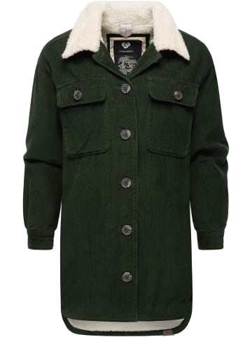 ragwear Cordjacke Kyoka in Dark Olive