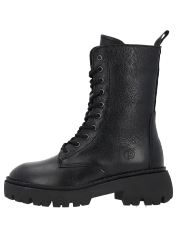 Palado Schnürstiefel Delos in Schwarz Struktur