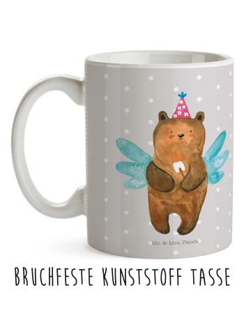 Mr. & Mrs. Panda Tasse Bär Zahnfee ohne Spruch in Grau Pastell