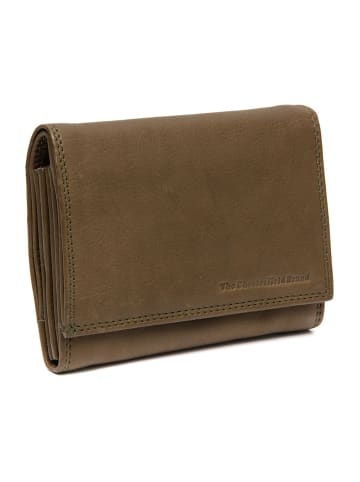 The Chesterfield Brand Avola Geldbörse RFID Schutz Leder 14 cm olive green