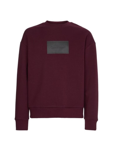 Calvin Klein Sweatshirt in passion plum