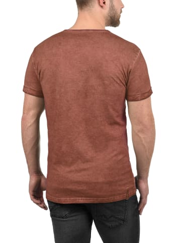 !SOLID Rundhalsshirt SDTihn in Braun