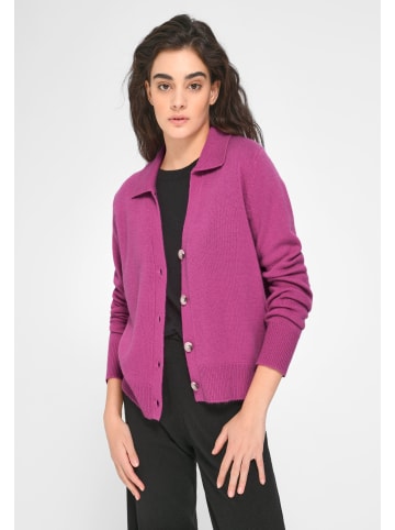 include Strickjacke Cashmere in fuchsia