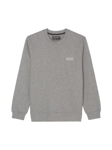 Marc O'Polo Sweatshirt regular in grey melange