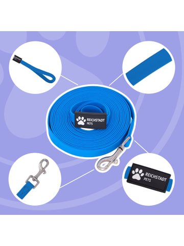 Reichstadt Reichstadt  RS Pets Führleine PVC 25RSP086 Blue 5m