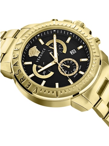 Versace Analoguhr für Herren in gold