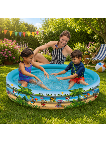 Happy People Planschbecken Summer Friends 150 x 25 cm in mehrfarbig