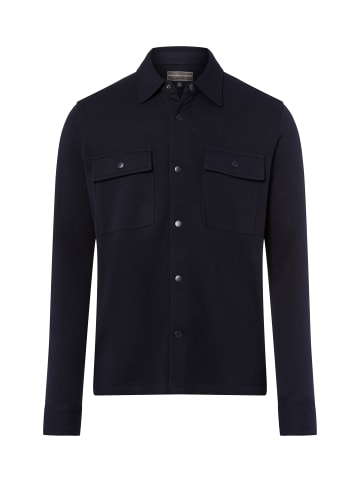 Finshley & Harding Sweatjacke in marine - 0002