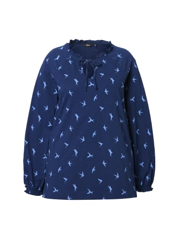 Ulla Popken Longshirt in tintenblau