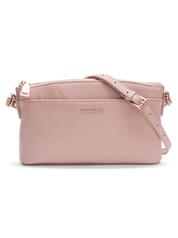 Lazarotti Bologna Leather Umhängetasche Leder 24 cm in pink