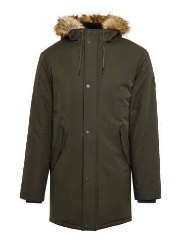 Threadbare Parka THB Jacket Clarkston in Khaki