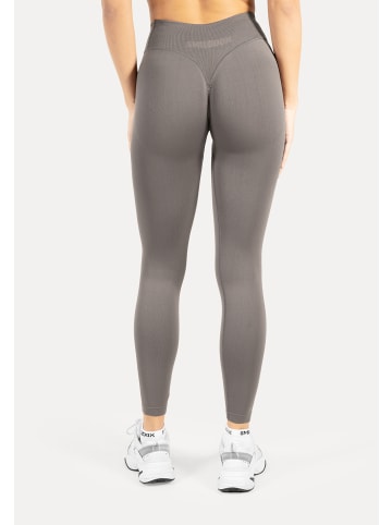 SMILODOX Leggings Silvia Scrunch in Anthrazit