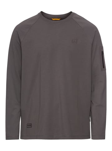 Camel Active Langarmshirt mit Cooling Effekt in Grau